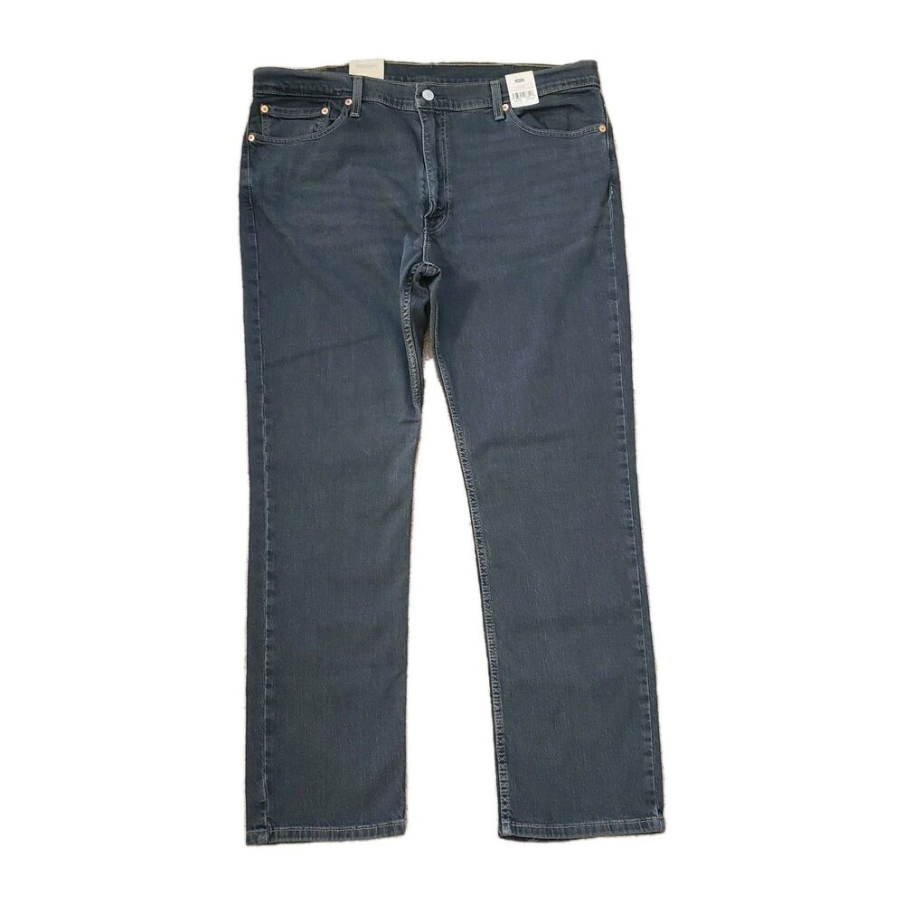 NWT Levi's 511 Slim Stretch 40x30 Mens Dark Wash Blue Black Straight Leg Jeans